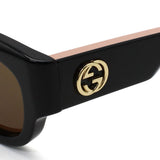 日本正規品 GUCCI SUNGLASSES GG1667SK 004 BROWN BLACK グッチ サングラス アジアンフィット 眼鏡 UVカット 紫外線カット メンズ レディース ブラウン ブラック