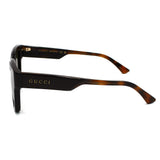 日本正規品 GUCCI SUNGLASSES ASIAN FIT GG1670SK 003 GREEN BROWN グッチ サングラス アジアンフィット 眼鏡 UVカット 紫外線カット メンズ レディース グリーン ブラウン