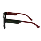 日本正規品 GUCCI SUNGLASSES ASIAN FIT GG1670SK 005 GREEN BLACK グッチ サングラス アジアンフィット 眼鏡 UVカット 紫外線カット メンズ レディース グリーン ブラック