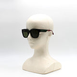 日本正規品 GUCCI SUNGLASSES ASIAN FIT GG1670SK 005 GREEN BLACK グッチ サングラス アジアンフィット 眼鏡 UVカット 紫外線カット メンズ レディース グリーン ブラック