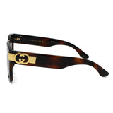 日本正規品 GUCCI SUNGLASSES GG1690SK 002 BROWN HAVANA グッチ サングラス アジアンフィット 眼鏡 UVカット 紫外線カット メンズ レディース ブラウン ハバナ