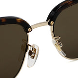 日本正規品 GUCCI SUNGLASSES ASIAN FIT GG1733SK 002 BROWN HAVANA GOLD グッチ サングラス アジアンフィット 眼鏡 UVカット 紫外線カット メンズ レディース ブラウン ハバナ ゴールド
