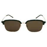 日本正規品 GUCCI SUNGLASSES ASIAN FIT GG1733SK 003 BROWN D.GREEN GOLD グッチ サングラス アジアンフィット 眼鏡 UVカット 紫外線カット メンズ レディース ブラウン ダークグリーン ゴールド