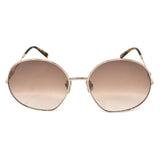 MAX MARA SUNGLASSES ASIAN FIT GLEAM I 59 J5G HA BROWN GOLD マックスマーラ サングラス アジアンフィット UVカット 紫外線カット レディース ブラウン ゴールド