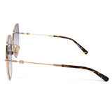 MAX MARA SUNGLASSES ASIAN FIT GLEAM II 59 000 DG BLUE GOLD マックスマーラ サングラス アジアンフィット UVカット 紫外線カット レディース ブルー ゴールド