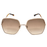 MAX MARA SUNGLASSES ASIAN FIT GLEAM II 59 J5G HA BROWN GOLD マックスマーラ サングラス アジアンフィット UVカット 紫外線カット レディース ブラウン ゴールド