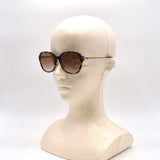 COACH SUNGLASSES ASIAN FIT HC8332D 512013 56 BROWN BLACK SILVER コーチ サングラス アジアンフィット 眼鏡 UVカット 紫外線カット レディース ブラウン ダークトータス