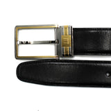 DUNHILL LEATHER BELT HPM230A42 BLACK D.BROWN ダンヒル ベルト レザー ビジネス カジュアル リバーシブル 調整可能 おしゃれ メンズ ブラック ダークブラウン