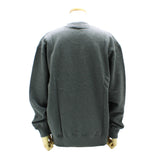 PYRENEX PHASE BRUSHED HUS017 ARDESIA MARL GREY P0081 L ピレネックス スウェット カットソー トレーナー おしゃれ メンズ レディース グレー