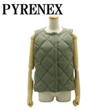 PYRENEX NACRE 2 VEST HWU020 MEEMAID P3198 36 38 40 42 MERMAID ピレネックス ダウン ベスト おしゃれ レディース マーメイド