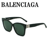 BALENCIAGA SUNGLASSES BB0102SA 014 GREEN バレンシアガ サングラス アジアンフィット メガネ 眼鏡 紫外線カット メンズ レディース グリーン
