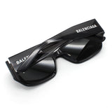 BALENCIAGA SUNGLASSES BB0331SK 003 SILVER GRAY CLEAR バレンシアガ サングラス アジアンフィット メガネ 眼鏡 紫外線カット メンズ レディース ミラー シルバー グレークリア