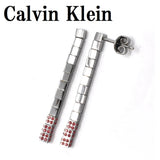 Calvin Klein EARRINGS KJ9MME040300 SILVER RED カルバンクライン ピアス イヤリング アクセサリー おしゃれ レディース シルバー レッド