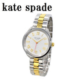 KATE SPADE KSW1062 CROSSTOWN QUARTZ ANALOG WATCH SILVER GOLD ケイトスペード クロスタウン 腕時計 アナログ クォーツ 電池式 ウォッチ レディース シルバー ゴールド