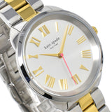 KATE SPADE KSW1062 CROSSTOWN QUARTZ ANALOG WATCH SILVER GOLD ケイトスペード クロスタウン 腕時計 アナログ クォーツ 電池式 ウォッチ レディース シルバー ゴールド