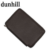 DUNHILL ADV8 BROWN ORGANISER L2K545B DARK BROWN ダンヒル トラベルコンパニオン オーガナイザー トラベルケース ダブルジップ 財布 メンズ ダークブラウン