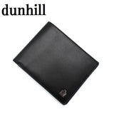 DUNHILL SHORT WALLET L2R330A BLACK ダンヒル 2つ折り 財布 ウォレット 札入れ カード入れ メンズ ブラック