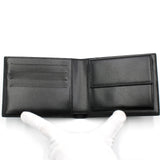 DUNHILL WESSEX BILLFOLD 4CC & COIN PURSE WALLET L2R332A BLACK ダンヒル 二つ折り 財布 コインパース ビルフォールド カード入れ 小銭入れ メンズ ブラック
