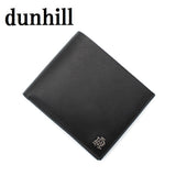 DUNHILL SHORT WALLET L2XR30A BLACK ダンヒル 2つ折り 財布 ウォレット 札入れ カード入れ メンズ ブラック
