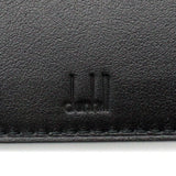 DUNHILL SHORT WALLET L2XR30A BLACK ダンヒル 2つ折り 財布 ウォレット 札入れ カード入れ メンズ ブラック