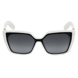 Dior SUNGLASSES ASIAN FIT LADY 95.22 S2F 95A1 00 GREY WHITE ディオール サングラス アジアンフィット メガネ 眼鏡 UVカット 紫外線カット レディース グレー ホワイト