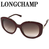 国内正規品 LONGCHAMP SUNGLASSES ASIAN FIT LO601S 605 BROWN  BURGUNDY ロンシャン サングラス アジアンフィット 眼鏡 UVカット 紫外線カット レディース ブラウン バーガンディ