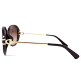 国内正規品 LONGCHAMP SUNGLASSES ASIAN FIT LO610SA 001 BROWN BLACK ロンシャン サングラス アジアンフィット アイウェア メガネ 眼鏡 UVカット ブラウン ブラック