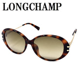 国内正規品 LONGCHAMP SUNGLASSES ASIAN FIT LO610SA 214 GREY HAVANA GOLD ロンシャン サングラス アジアンフィット 眼鏡 UVカット 紫外線カット レディース グレー ハバナ ゴールド