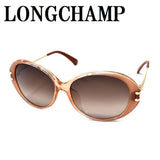 国内正規品 LONGCHAMP SUNGLASSES ASIAN FIT LO610SA 749 BROWN PEACH BRICK GOLD ロンシャン サングラス アジアンフィット 眼鏡 UVカット 紫外線カット レディース ブラウン ピーチブリック ゴールド
