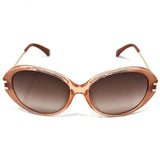 国内正規品 LONGCHAMP SUNGLASSES ASIAN FIT LO610SA 749 BROWN PEACH BRICK GOLD ロンシャン サングラス アジアンフィット 眼鏡 UVカット 紫外線カット レディース ブラウン ピーチブリック ゴールド
