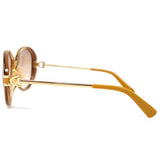 国内正規品 LONGCHAMP SUNGLASSES ASIAN FIT LO610SA 761 L.BROWN AMBER OCHRE ロンシャン サングラス アジアンフィット 眼鏡 UVカット 紫外線カット レディース ライトブラウン アンバーオークル