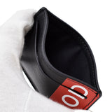 PAUL SMITH CARD HOLDER M2A 5065 AGOOD BLACK RED ポールスミス パスケース カードケース カード入れ GOOD ロゴ メンズ ブラック レッド