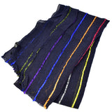 PAUL SMITH BRIGHT STRP SCARF M2A 668E AS63 47 MULTI STRIPE NAVY ポールスミス スカーフ メンズ マルチストライプ ネイビー