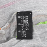 PAUL SMITH BRIGHT STRP SCARF M2A 668E AS63 70 MULTI STRIPE GREY ポールスミス スカーフ メンズ マルチストライプ グレー