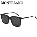 国内正規品 MONTBLANC SUNGLASSES ASIAN FIT 56mm MB0084SK 001 GRAY BLACK モンブラン サングラス アジアンフィット アイウェア メガネ 眼鏡 グレー ブラック