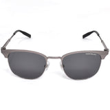 日本正規品 MONTBLANC SUNGLASSES ASIAN FIT MB0092S 002 51 GREY RUTHENIUM モンブラン サングラス アジアンフィット UVカット 紫外線カット メンズ グレー ルテニウム