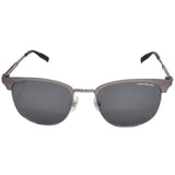 日本正規品 MONTBLANC SUNGLASSES ASIAN FIT MB0092S 007 GREY RUTHENIUM モンブラン サングラス アジアンフィット UVカット 紫外線カット メンズ グレー ルテニウム