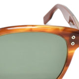 日本正規品 MONTBLANC SUNGLASSES ASIAN FIT MB0122S 002 GREEN HAVANA BROWN モンブラン サングラス アジアンフィット UVカット 紫外線カット メンズ グリーン ハバナ ブラウン