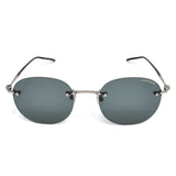 日本正規品 MONTBLANC SUNGLASSES ASIAN FIT MB0126S 006 54 GREY SILVER モンブラン サングラス アジアンフィット UVカット 紫外線カット メンズ レディース グレー シルバー