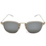 日本正規品 MONTBLANC SUNGLASSES ASIAN FIT MB0155S 003 GREY BEIGECLEAR GOLD モンブラン サングラス アジアンフィット UVカット 紫外線カット メンズ レディース グレー ベージュクリア ゴールド