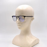国内正規品 MONTBLANC SUNGLASSES ASIAN FIT Blue & Beyond MB0183S 005 LIGHT BLUE BLACK モンブラン サングラス アジアンフィット メガネ 眼鏡 UVカット 紫外線カット メンズ レディース ライトブルー ブラック