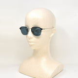 日本正規品 MONTBLANC SUNGLASSES ASIAN FIT MB0189S 003 BLUE GREY モンブラン サングラス アジアンフィット UVカット 紫外線カット メンズ レディース ブルー シルバー