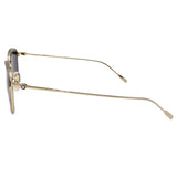 国内正規品 MONTBLANC SUNGLASSES ASIAN FIT MB0189S 004 SMOKE GOLD モンブラン サングラス アジアンフィット メガネ 眼鏡 UVカット 紫外線カット メンズ レディース スモーク ゴールド