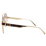MCM SUNGLASSES ASIAN FIT MCM124S 730 LILAC YELLOW GOLD エムシーエム サングラス アジアンフィット アイウェア メガネ 眼鏡 UVカット 紫外線カット ライラックイエロー ゴールド