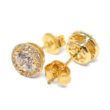 MICHAEL KORS EARRINGS MKC1035AN710 GOLD マイケルコース ピアス 両耳 ジルコニア アクセサリー レディース ゴールド