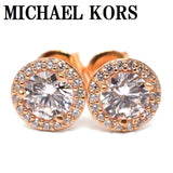 MICHAEL KORS EARRINGS MKC1035AN791 ROSEGOLD マイケルコース ピアス 両耳 ジルコニア アクセサリー レディース ローズゴールド