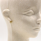 MICHAEL KORS LOGO CIRCLE STUDE EARRINGS MKC1247AN710 GOLD マイケルコース ピアス パヴェ MK ロゴ 両耳 アクセサリー レディース ゴールド