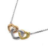 MICHAEL KORS HEART TRIO SET NECKLACE EARRINGS MKC1362AN998 GOLD ROSEGOLD SILVER マイケルコース ネックレス ピアス セット ペンダント ハート レディース ゴールド ローズゴールド シルバー