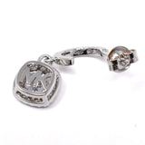 MICHAEL KORS CURB LINK W PAVE EARRINGS MKC1406AN040 SILVER マイケルコース ピアス パヴェ 両耳 アクセサリー レディース シルバー
