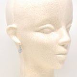 MICHAEL KORS CURB LINK W PAVE EARRINGS MKC1406AN040 SILVER マイケルコース ピアス パヴェ 両耳 アクセサリー レディース シルバー